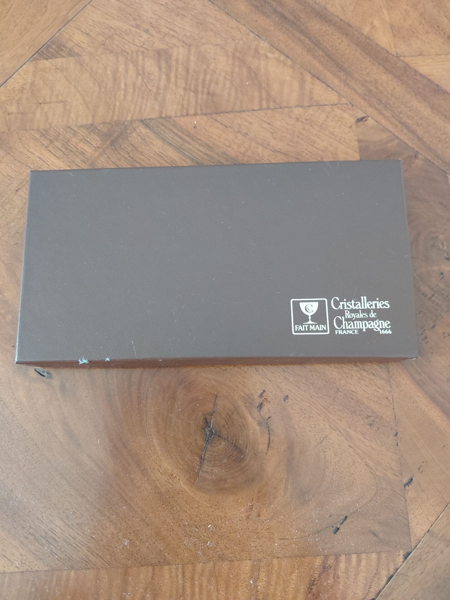 Box of 5 knife holders Royal Glassworks of Champagne