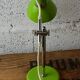 Small green bedside lamp