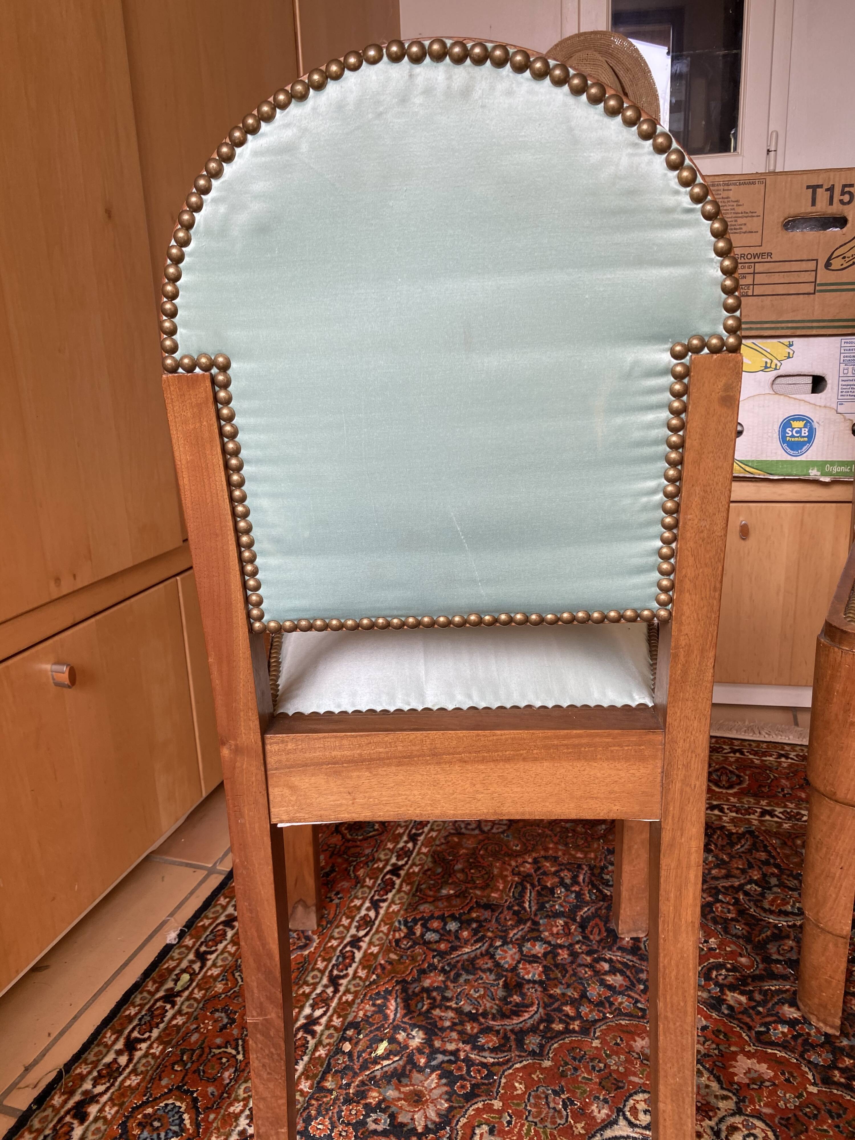 Pair of art deco chairs