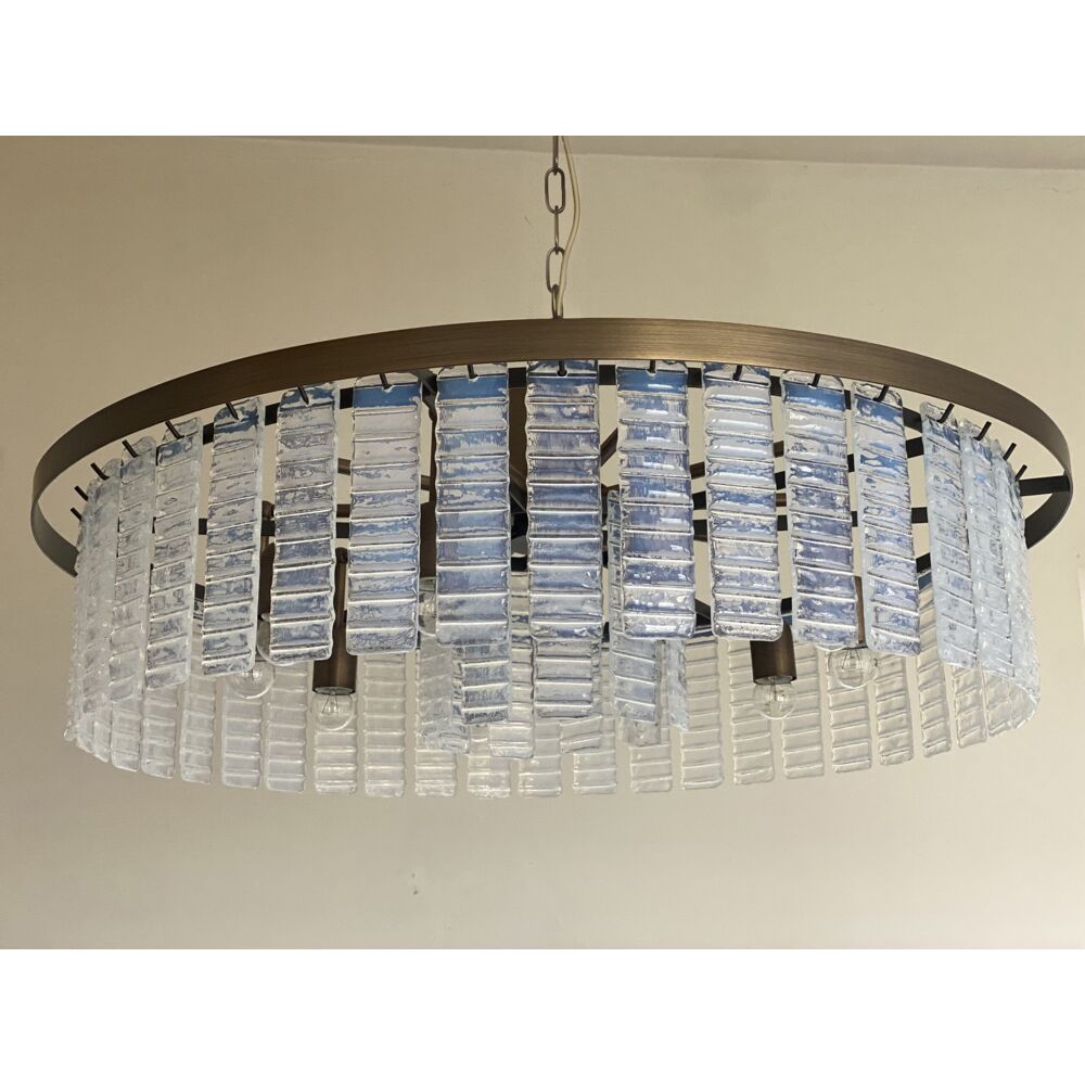 Plafonnier « listelli » murano