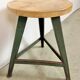 Green Industrial Workshop Stool, 1960s