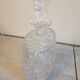 Oval Whisky Carafe in Cut Crystal