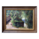 Painting made in oil on wooden panel