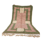 Handmade pure wool rug, size 250 x 250 cm.