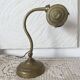 Antique brass notary lamp, adjustable desk lamp