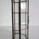 Vitrine Murale Vintage Verre Et Laiton
