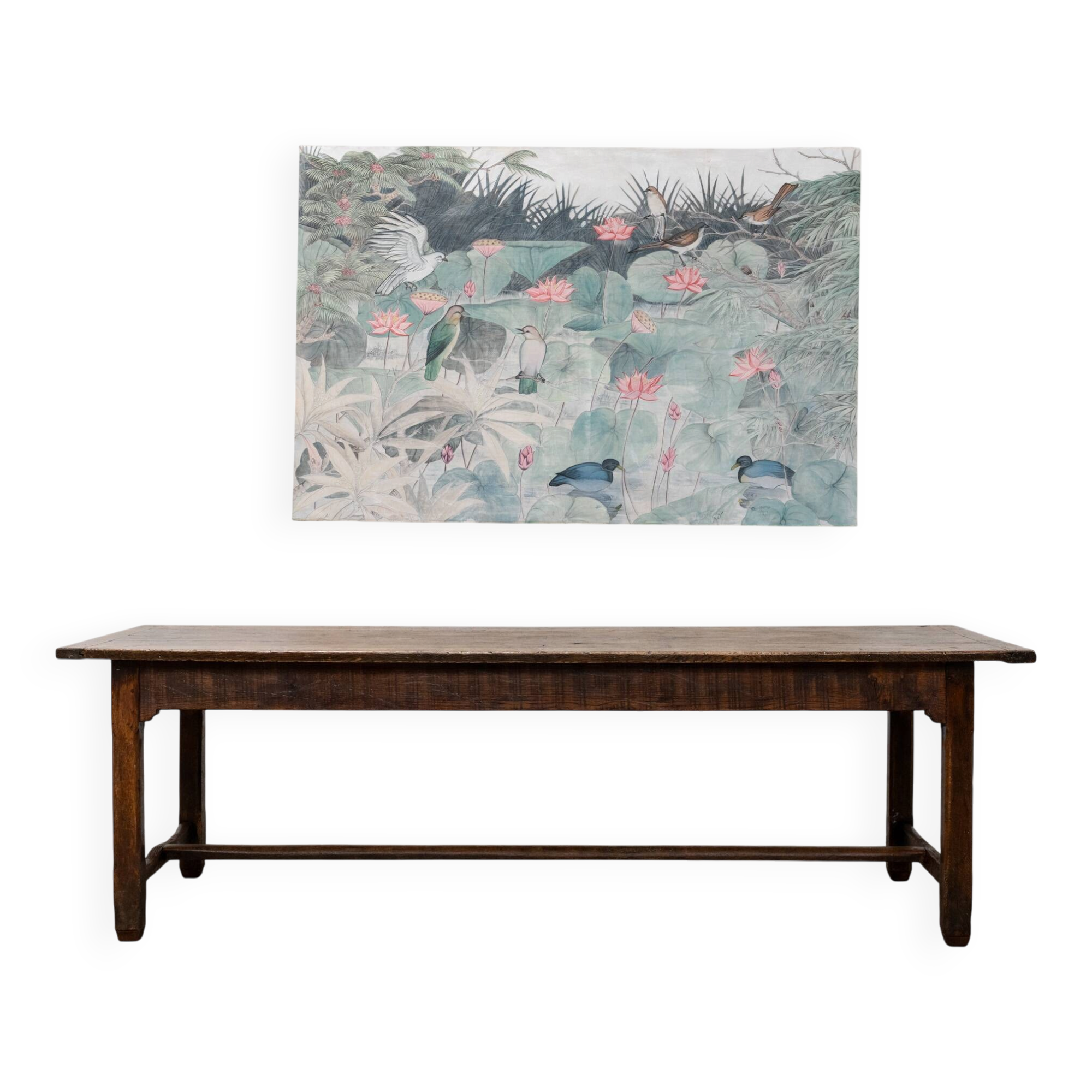 Table de ferme en chêne massif « Toulouse » 250cm 1890