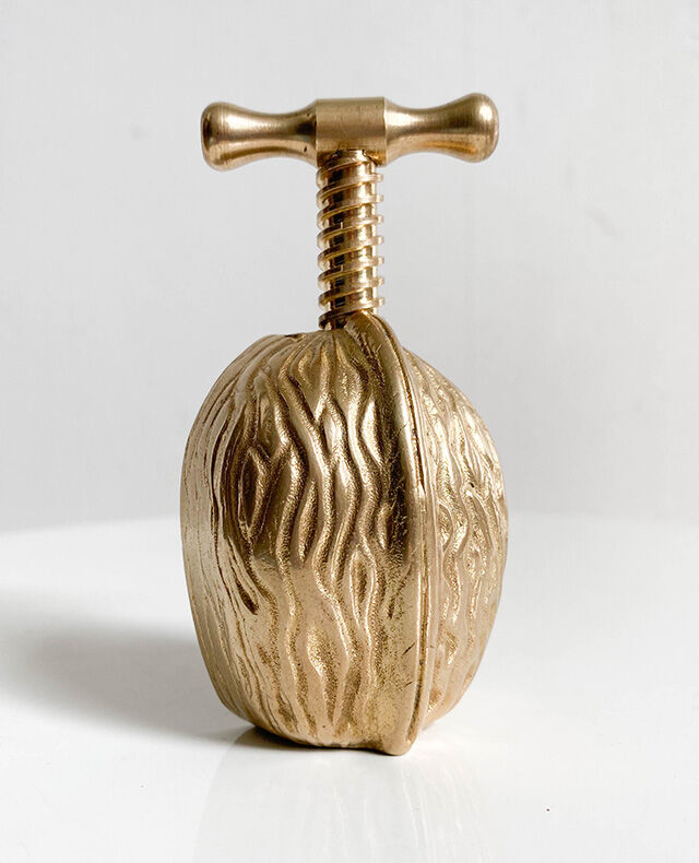 Brass nutcracker