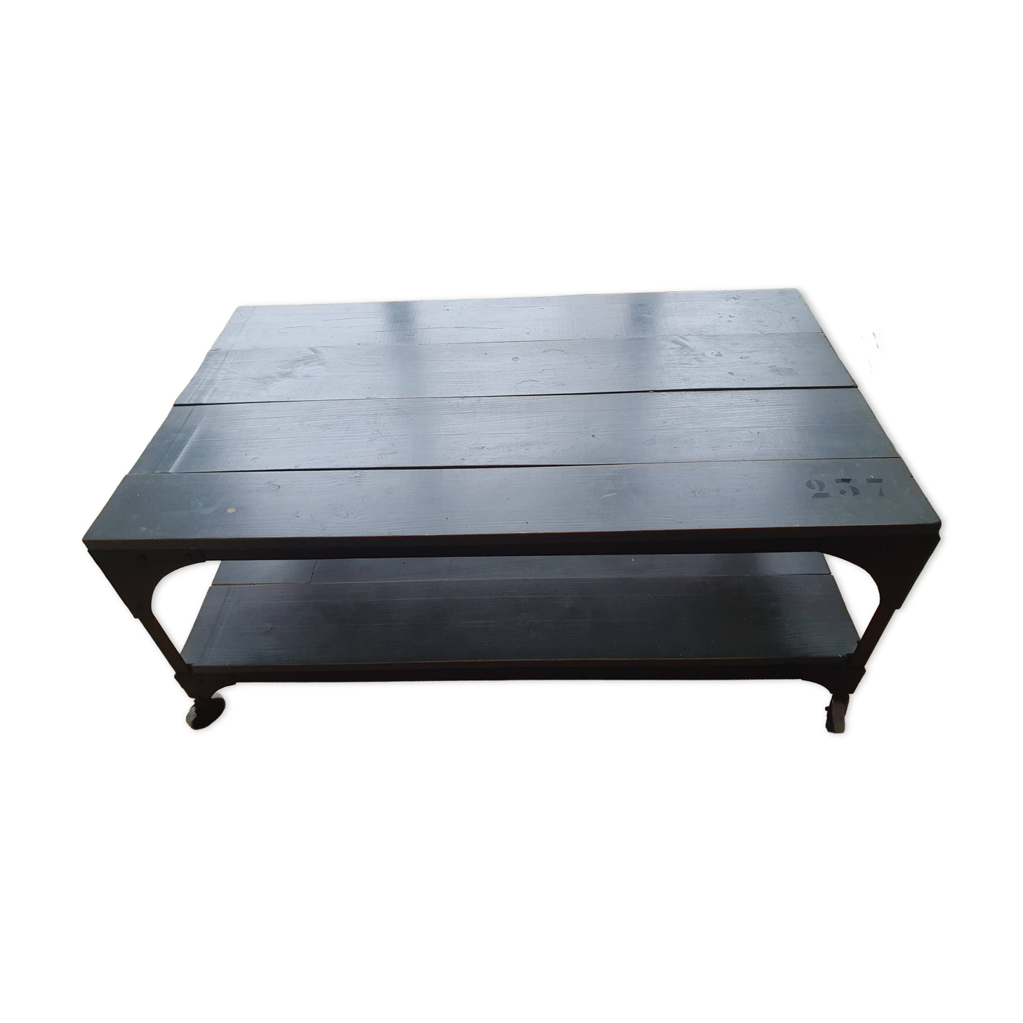 Industrial coffee table