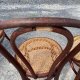 Set of 7 Thonet bistro chairs