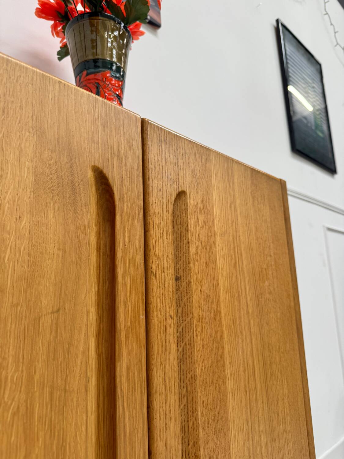 Vintage Scandinavian-style sideboard