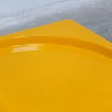 Pair of fiberglass side tables by Marc Berthier for Prisunic, 1970s