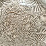 Vintage pink glass plates