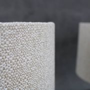 1970s Pair Of Table Lamps With New Fabric Shade, Italy