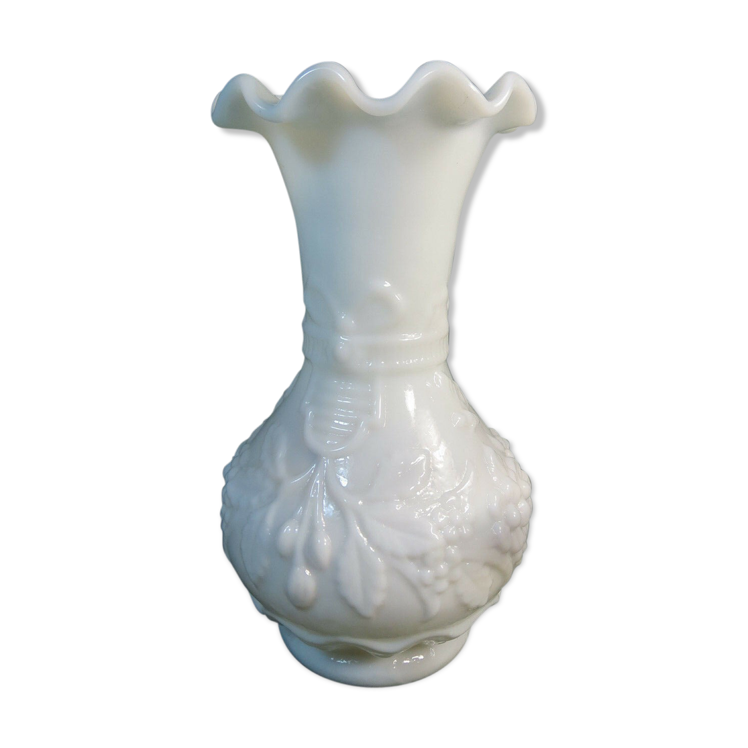 Opaline of fair vase vase ancient butterfly fruit