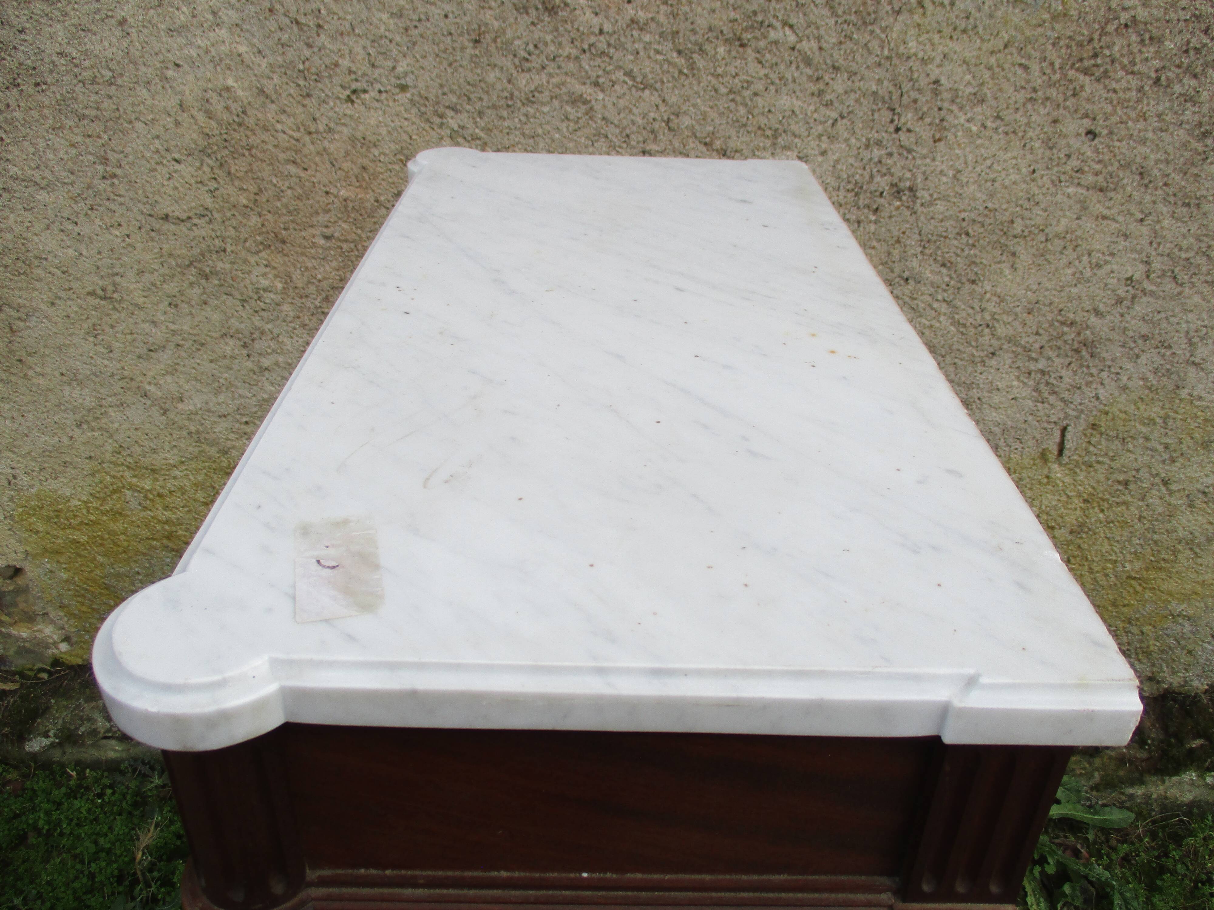 Louis XVI style secretary in mahogany, 19th century