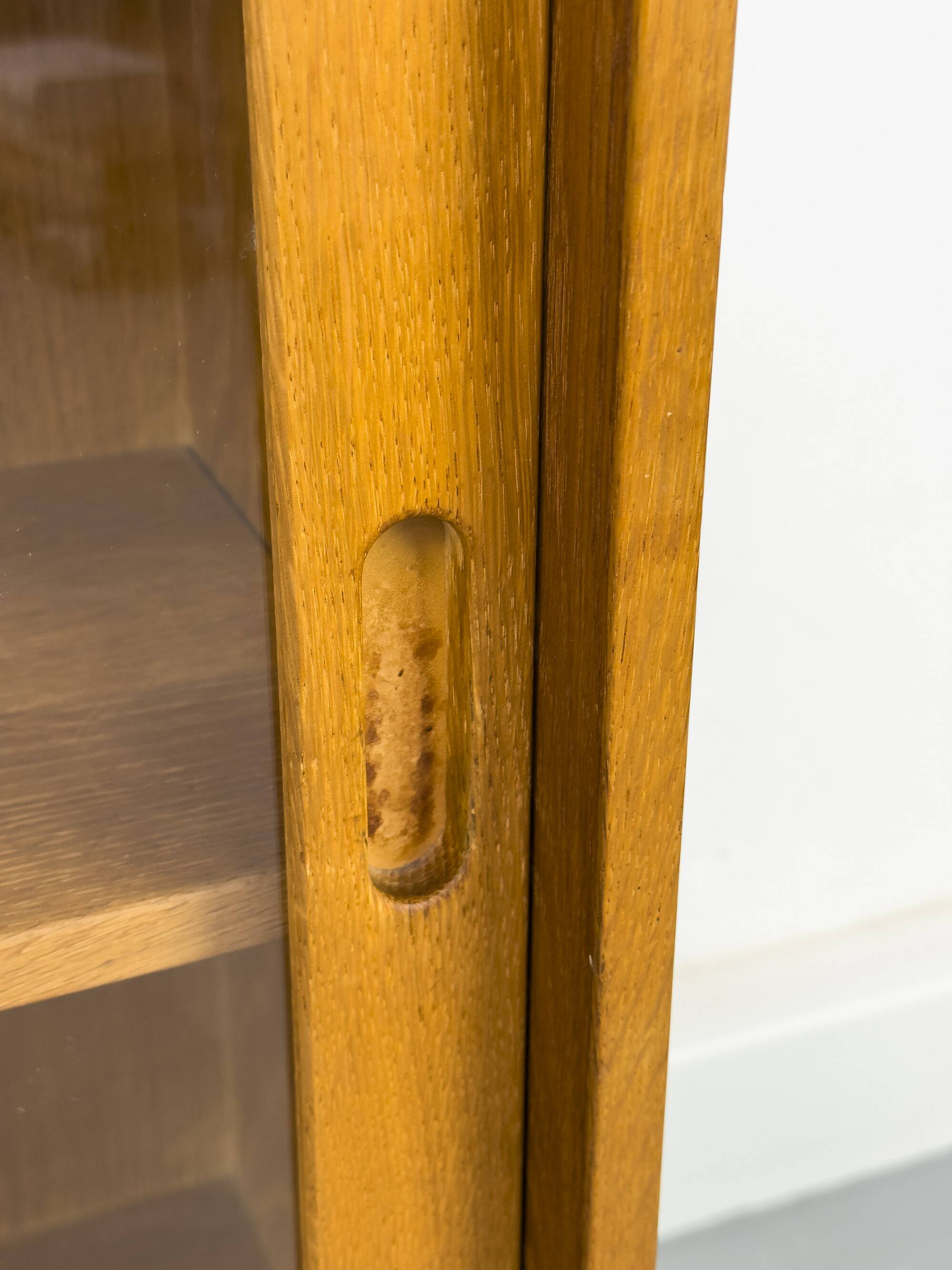 Danish Oak Display Case from Brouer, 1960s