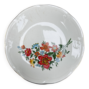 assiettes plates vintage