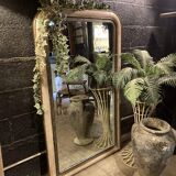 Mirror XIX eme in wood and stucco