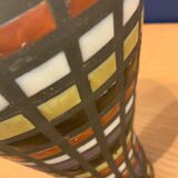 Very nice vase by Roger Capron with grid décor