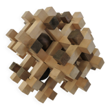 XXL wooden puzzle, multi-balls, 1970