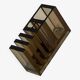 Organiseur de bureau en plexiglas Guzzini