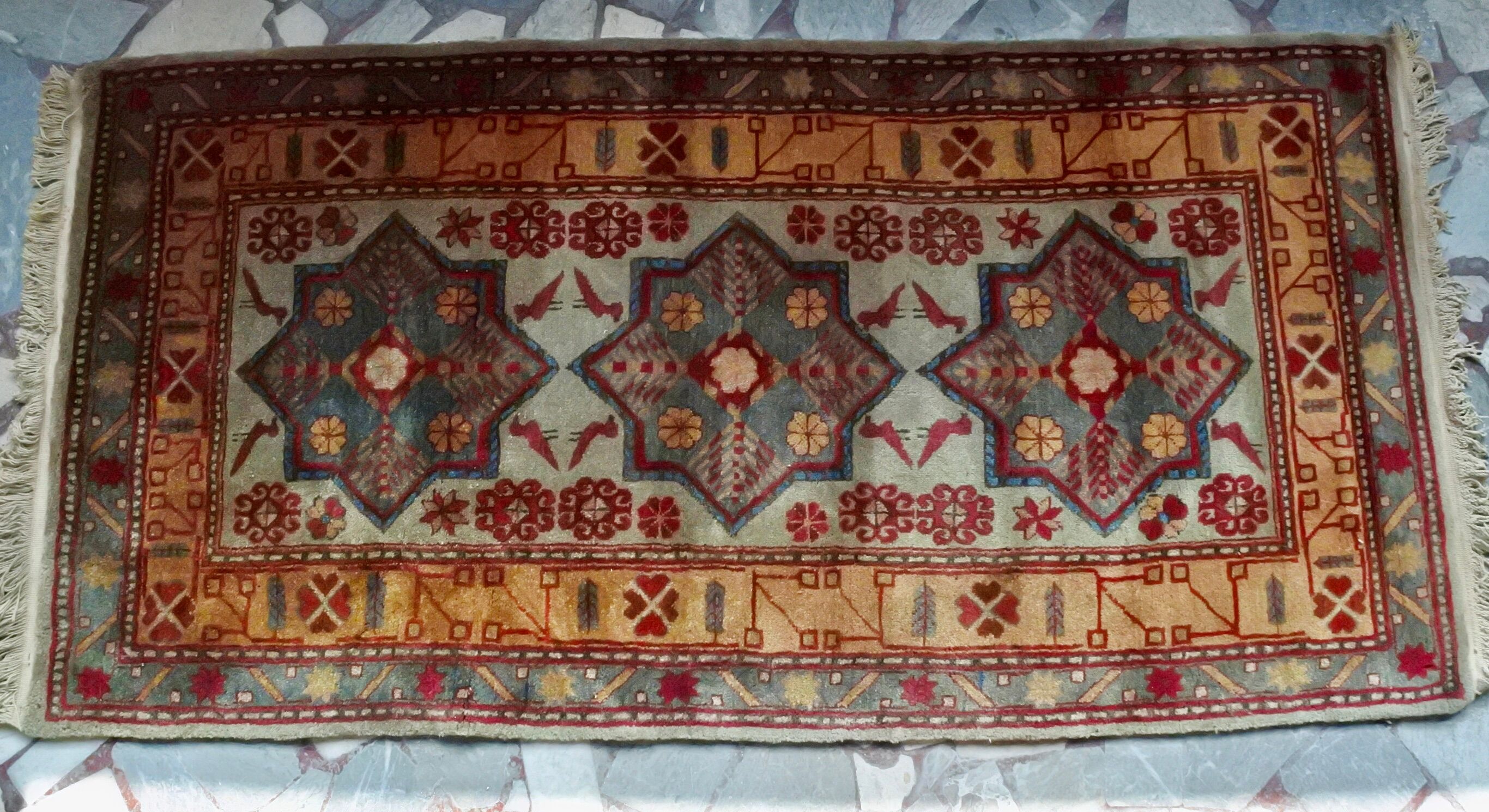 Antique Caucasian carpet