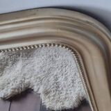Miroir ancien doré Louis Philippe 88 x 72