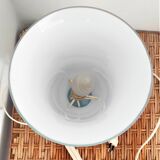Hand-blown glass double layer table lamp cvv vianne co 1940/50