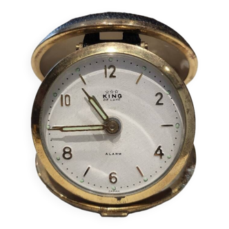 Vintage King Travel Clock