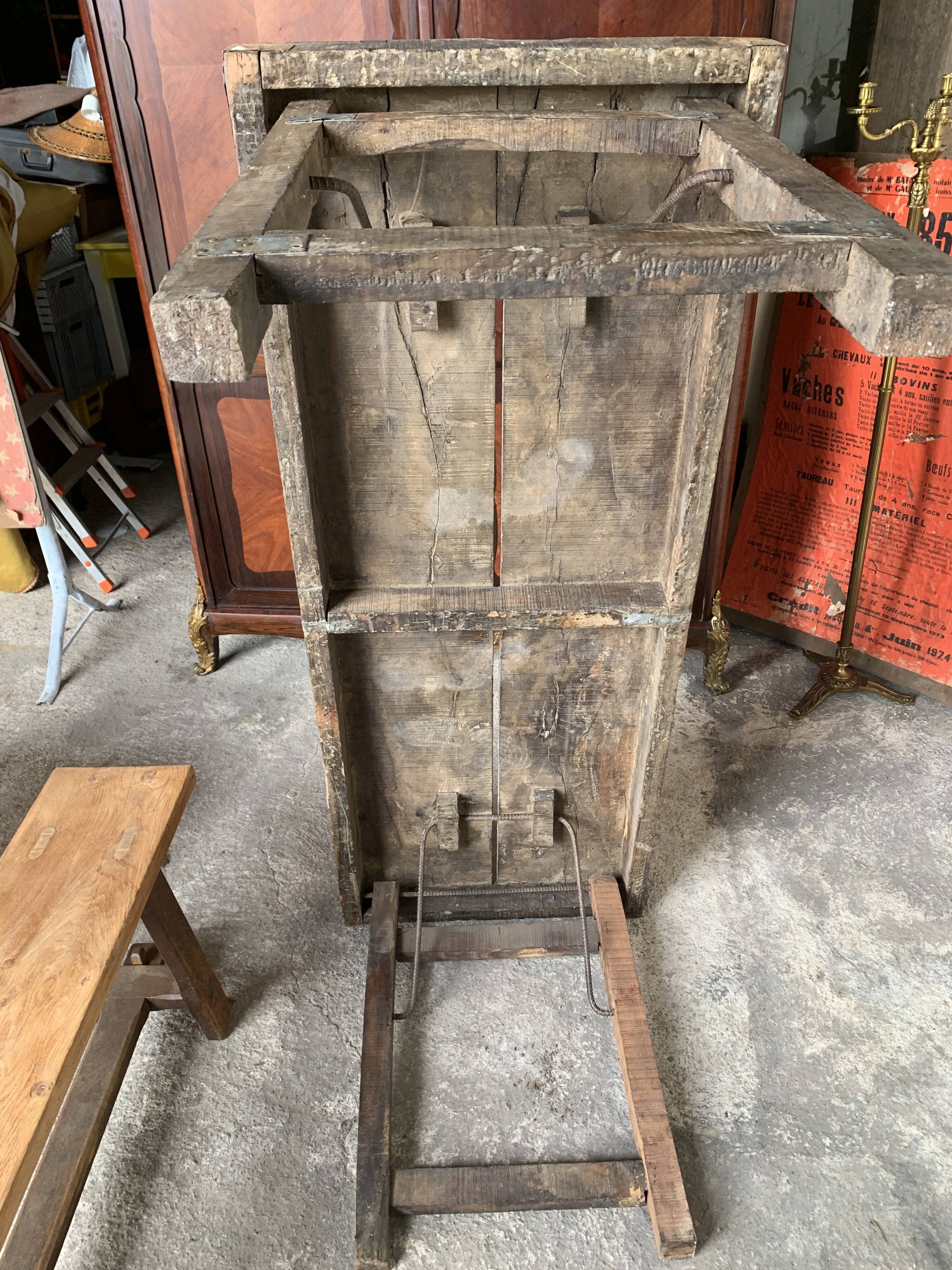 Table de fleuriste