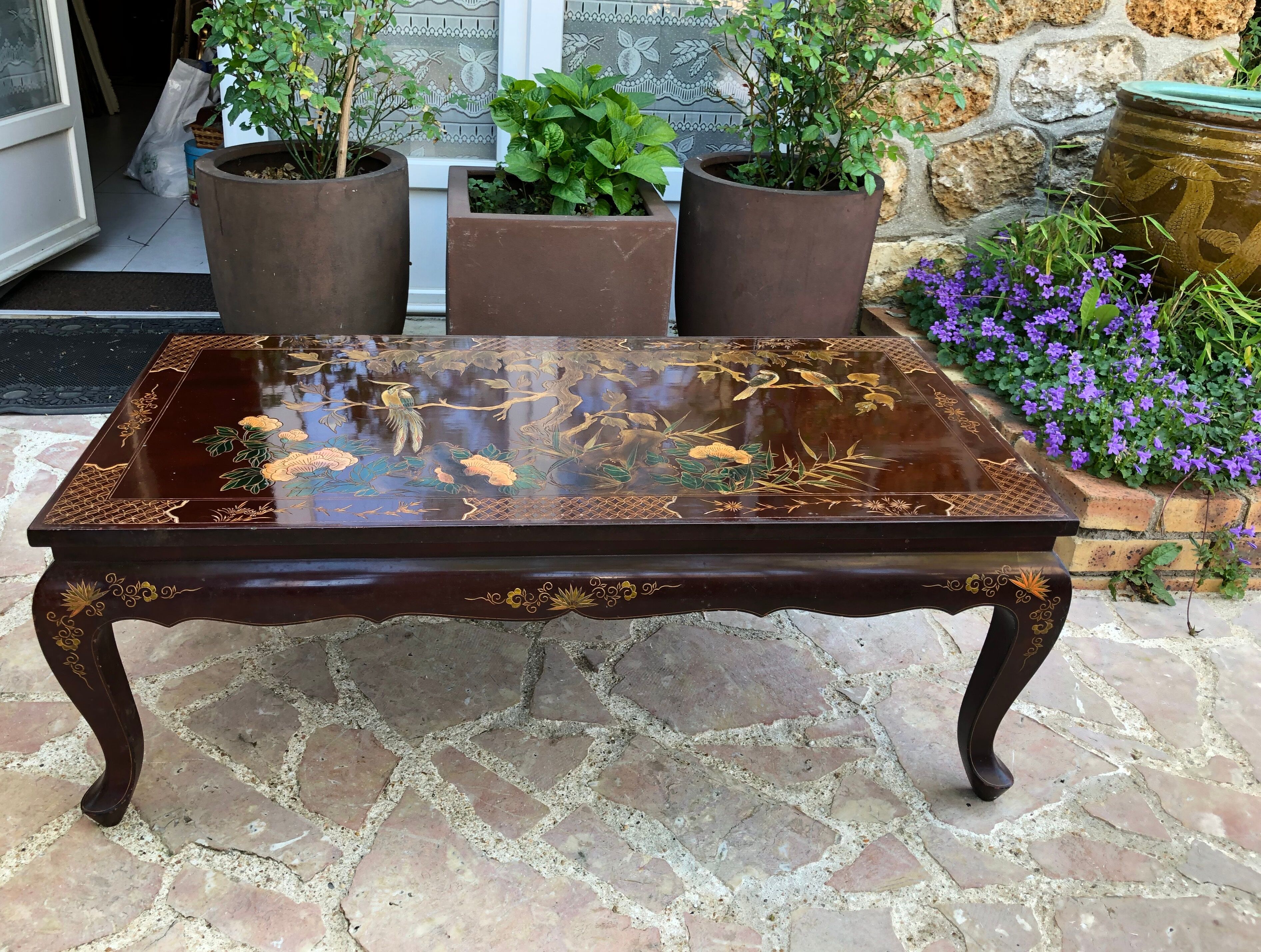 Asian-style coffee table