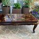 Table basse de style asiatique