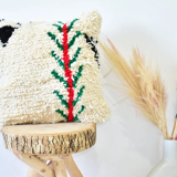 Colorful Moroccan carpet pillow 46x46cm