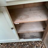 Buffet parisien vert vintage