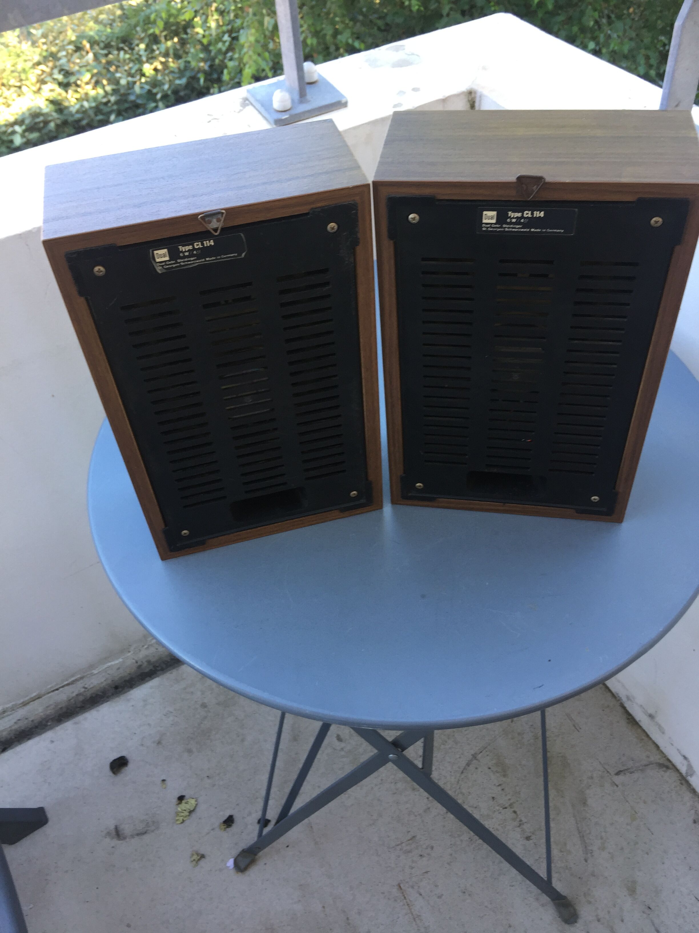 Hi-FI Dual CL 114 speakers