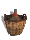 Demijohn, wicker basket