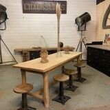 Oak farmhouse table