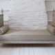 Resting bed - Louis XVI style bench reupholstered in linen