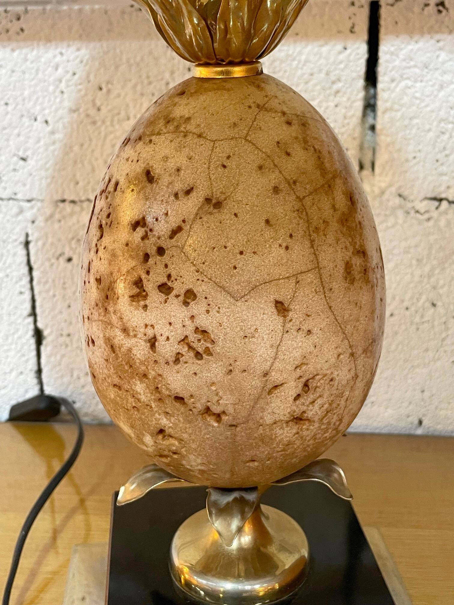 Vintage lamp by Philippe Barbier model Oxford