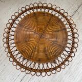 Table basse rotin « soleil »