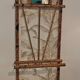 Bamboo wall-mounted locker