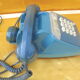Telephone with touches bleu vintage socotel s63