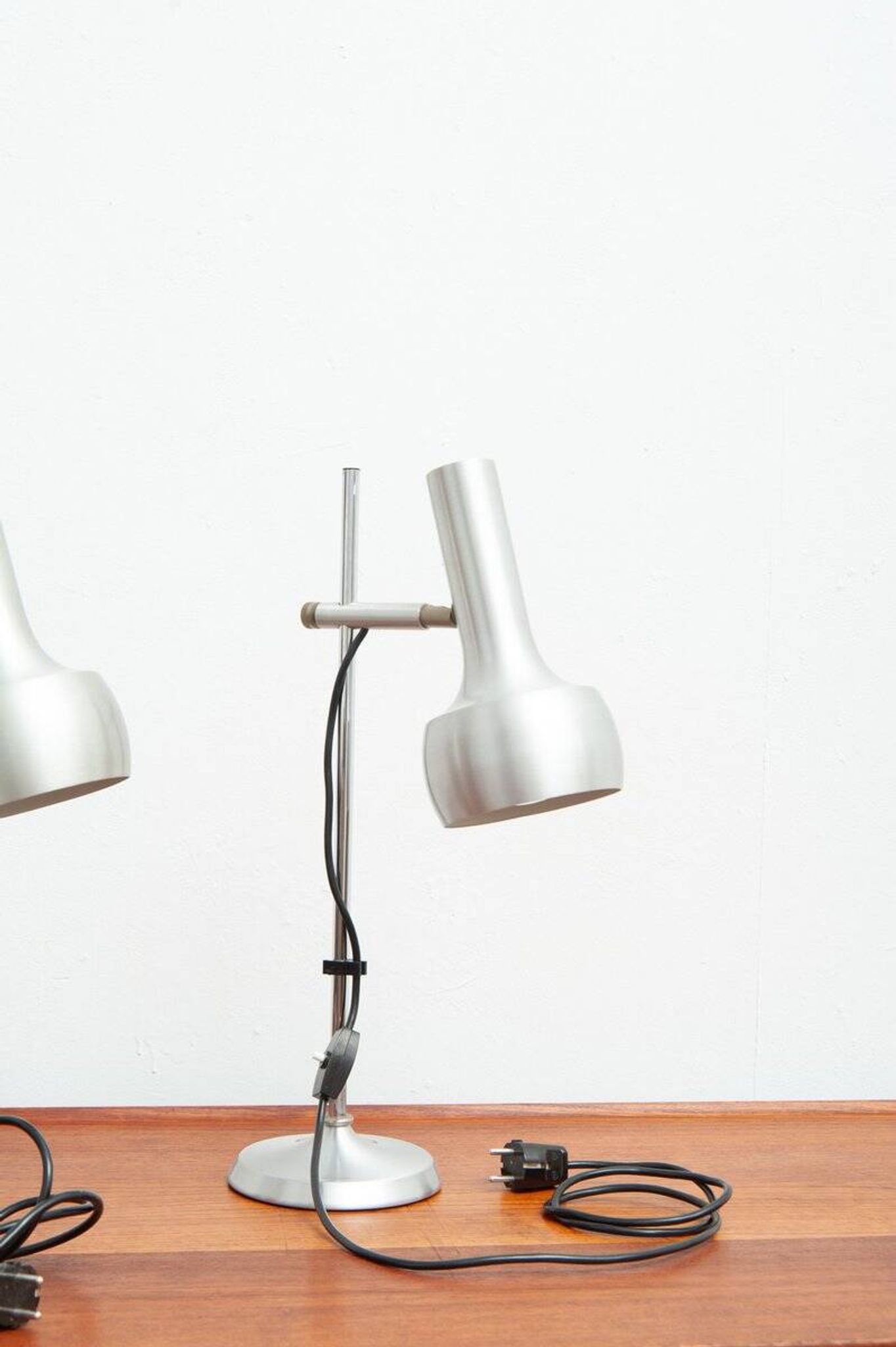 Ensemble de 2 lampes de table par Leclaire & Schäfer, années 1960.