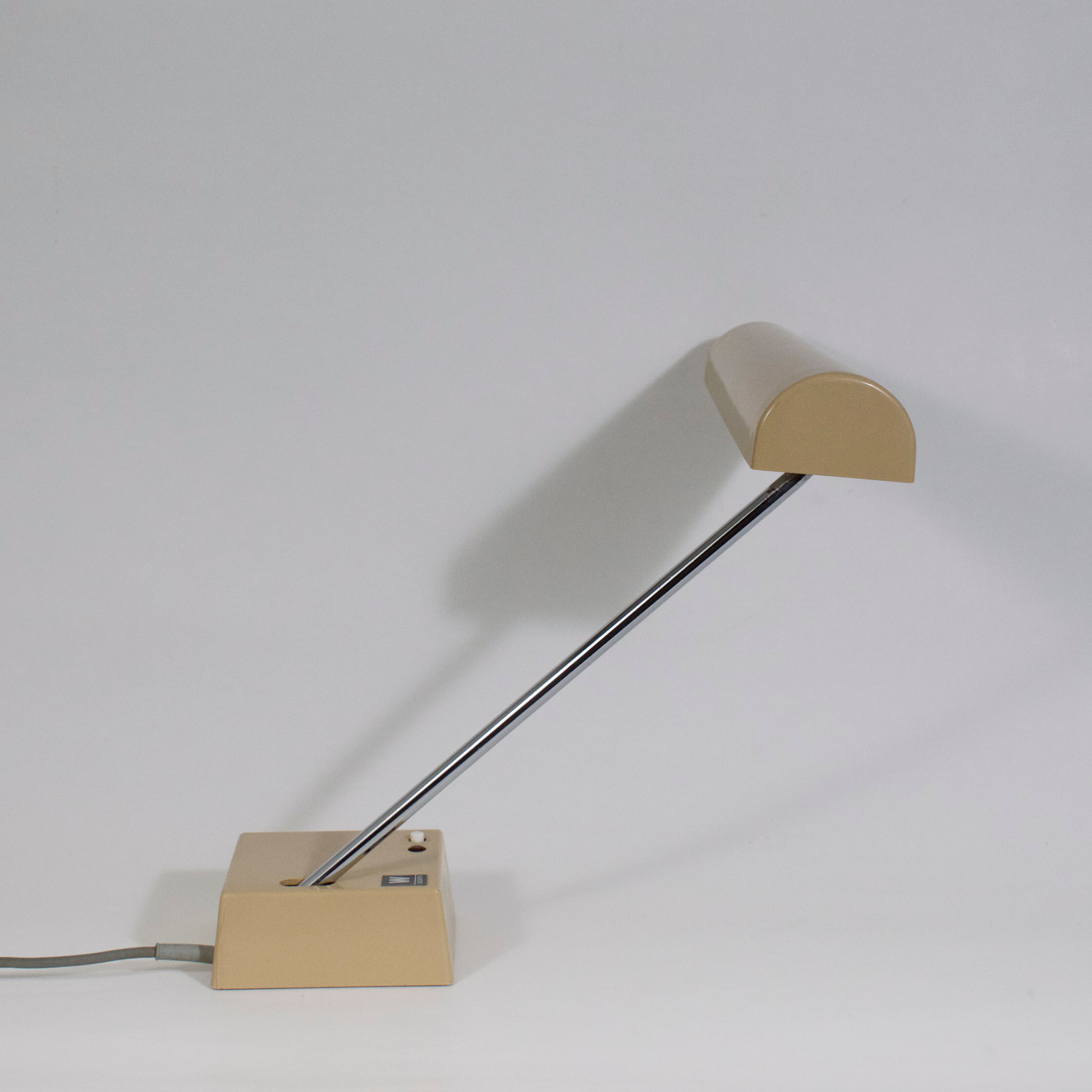 Wolfgang Tuempel 'Odette' office lamp by Waldmann, New Bauhaus, 1960