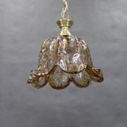1980s Large Murano Glass Pendant Light, Italy