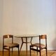 Round table "Parchment", by Aldo Tura, 1960, Italy