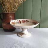 Ironstone compote E. Bourgeois Grand Dépôt Birds