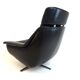 Chaise en cuir ESA 802 de Werner Langenfeld