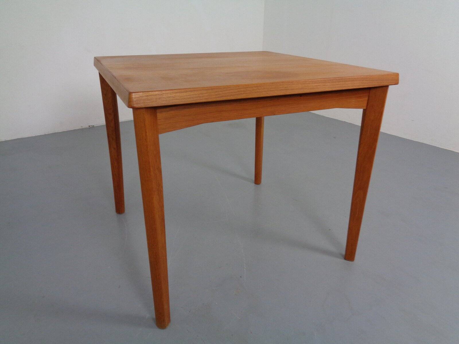 Extendable Teak Dining Table, Denmark, 1960s